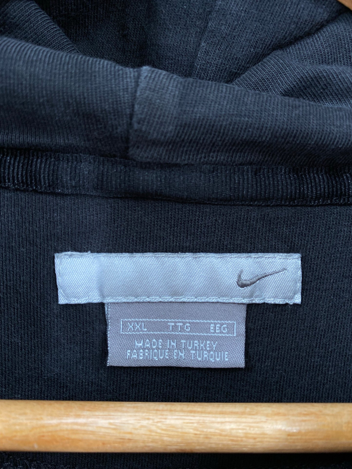 00' NIKE MINI SWOOSH Size XXL Vintage Hoodie Sweat- Shirts / K4334