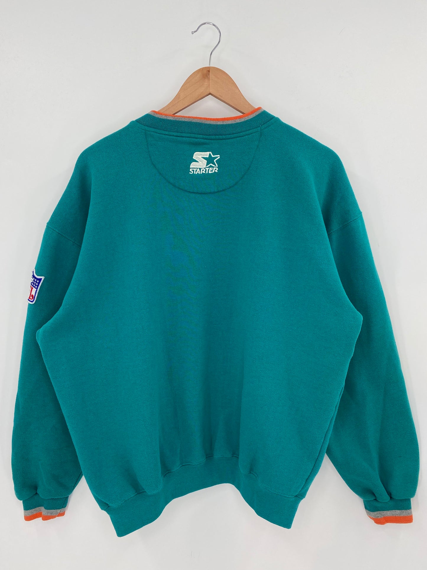 90’s STARTER x MIAMI DOLPHINS Size L NFL Sweat-Shirt/ K7685