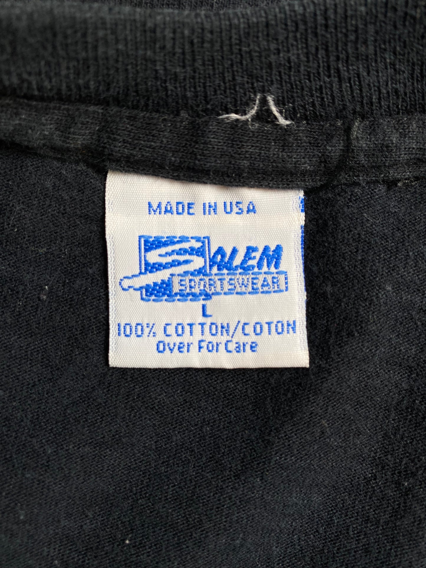 1992 WASHINGTON REDSKINS Made in USA Size L Vintage NFL T-Shirt / A2713