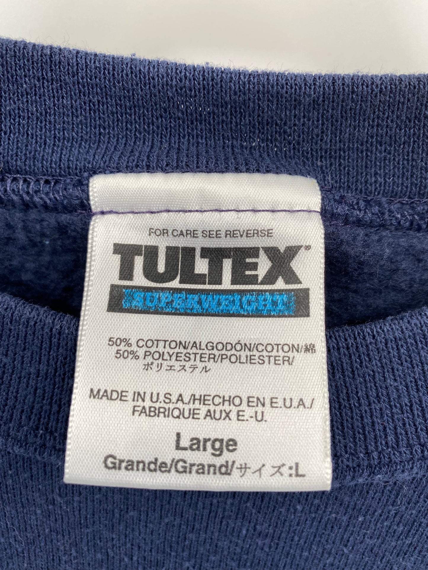 90's SUPER BOWL XXXIII CHAMPIONS DENVER BRONCOS Made in USA Size L Vintage NFL Sweat-Shirts / K6901