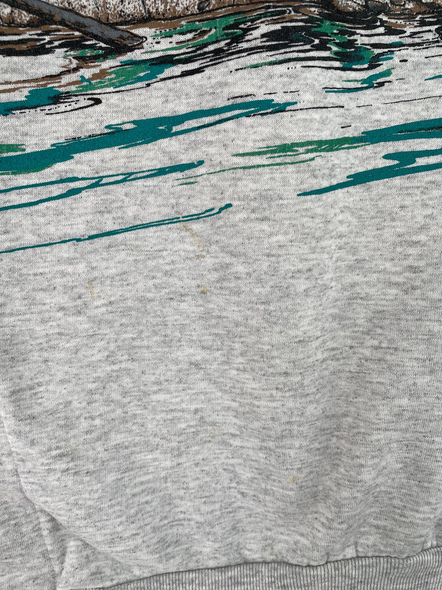 90's BEAR Made in USA Size XXL Vintage Animal Sweat-Shirt / E4760S