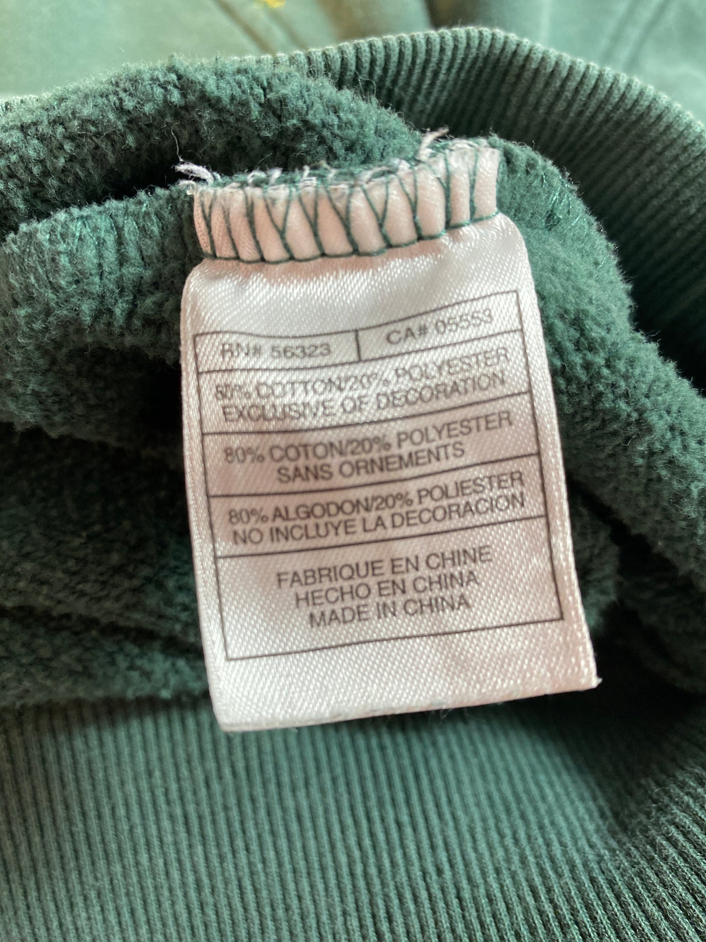 00’ NIKE OREGON Size L Vintage Hoodie Sweat-shirt / 9723