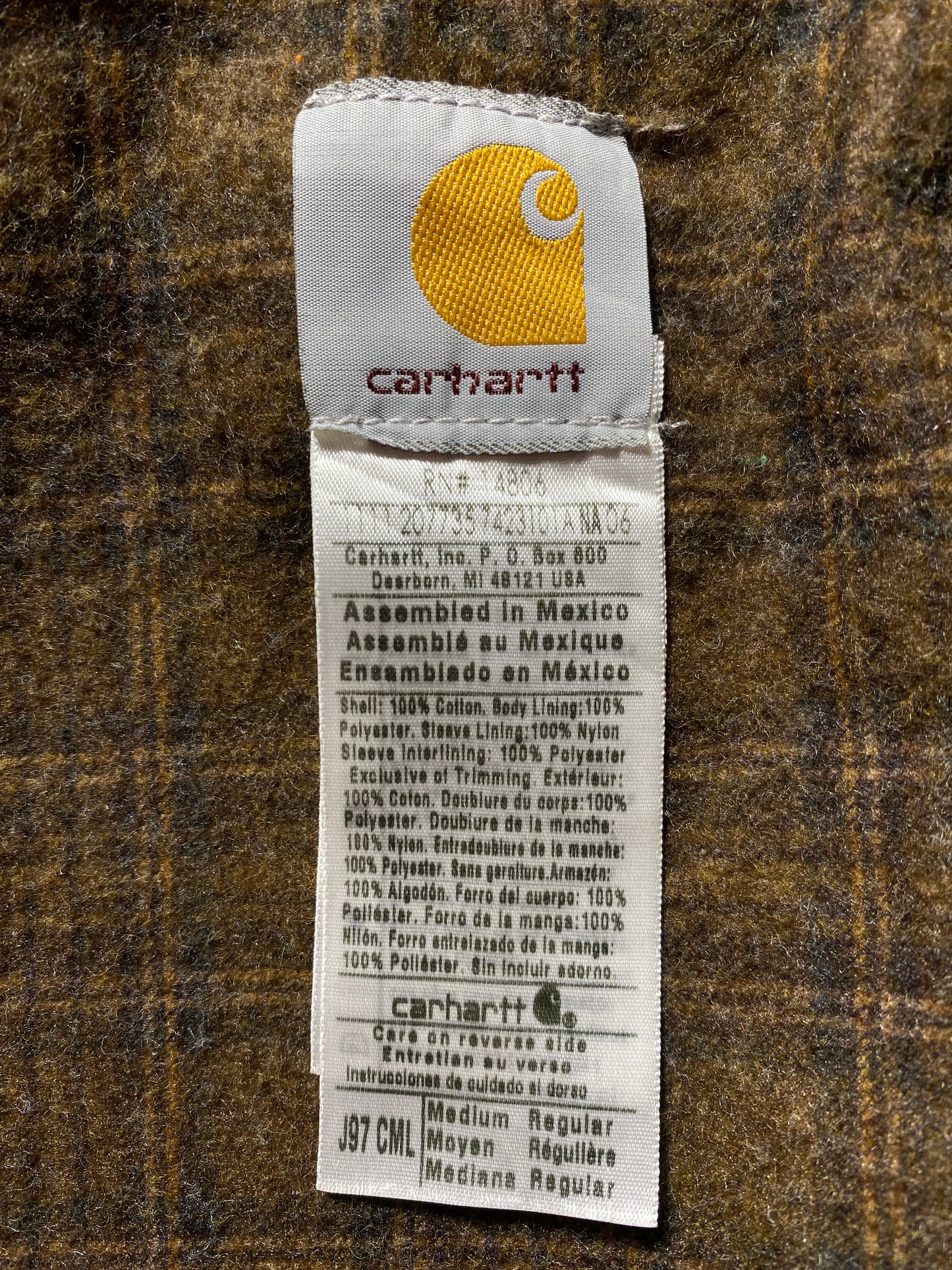 Vintage CARHARRT Size M Duck Jacket / A9306