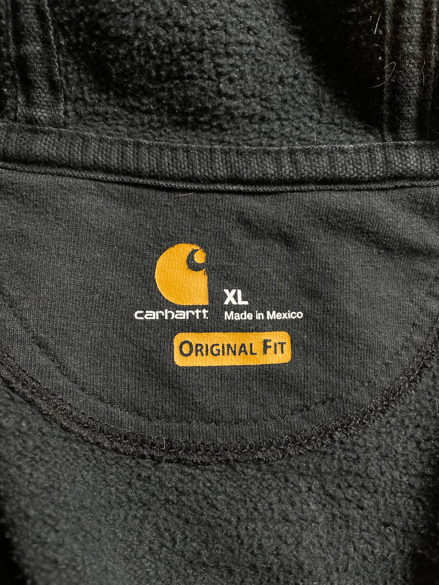 Vintage CARHARTT Size XL Zip-up Hoodie Sweat-Shirt / K9523