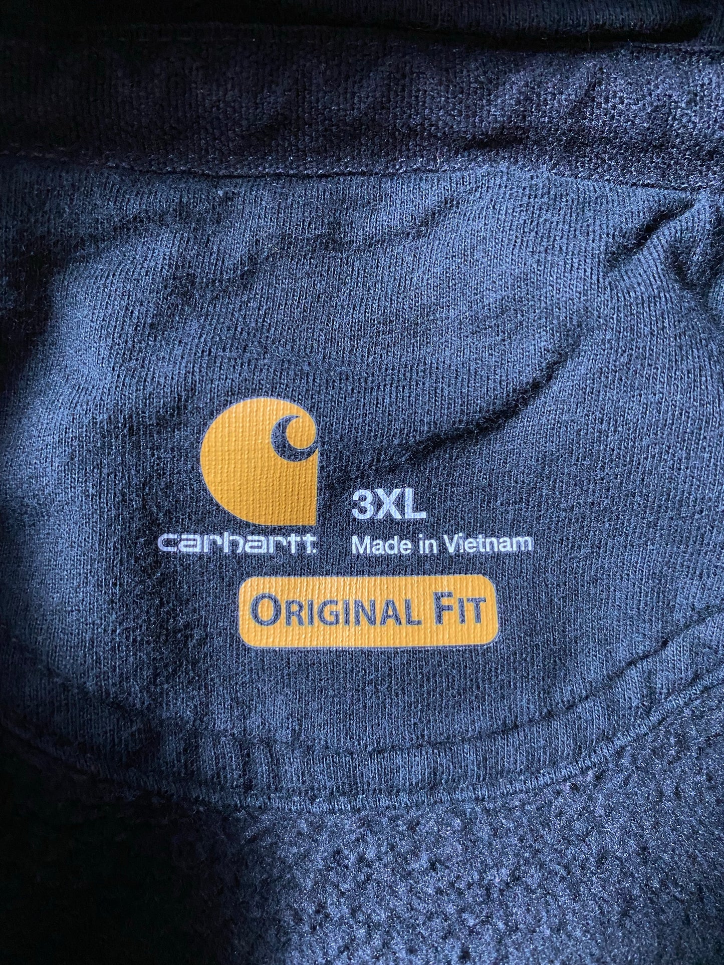Vintage CARHARTT Size XXXL Hoodie Sweat-shirt / K7877