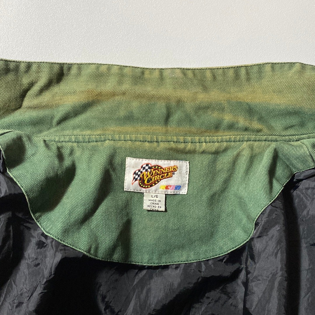 00' DALE EARNHARDT JR Size L Vintage Racing jacket / E3681J