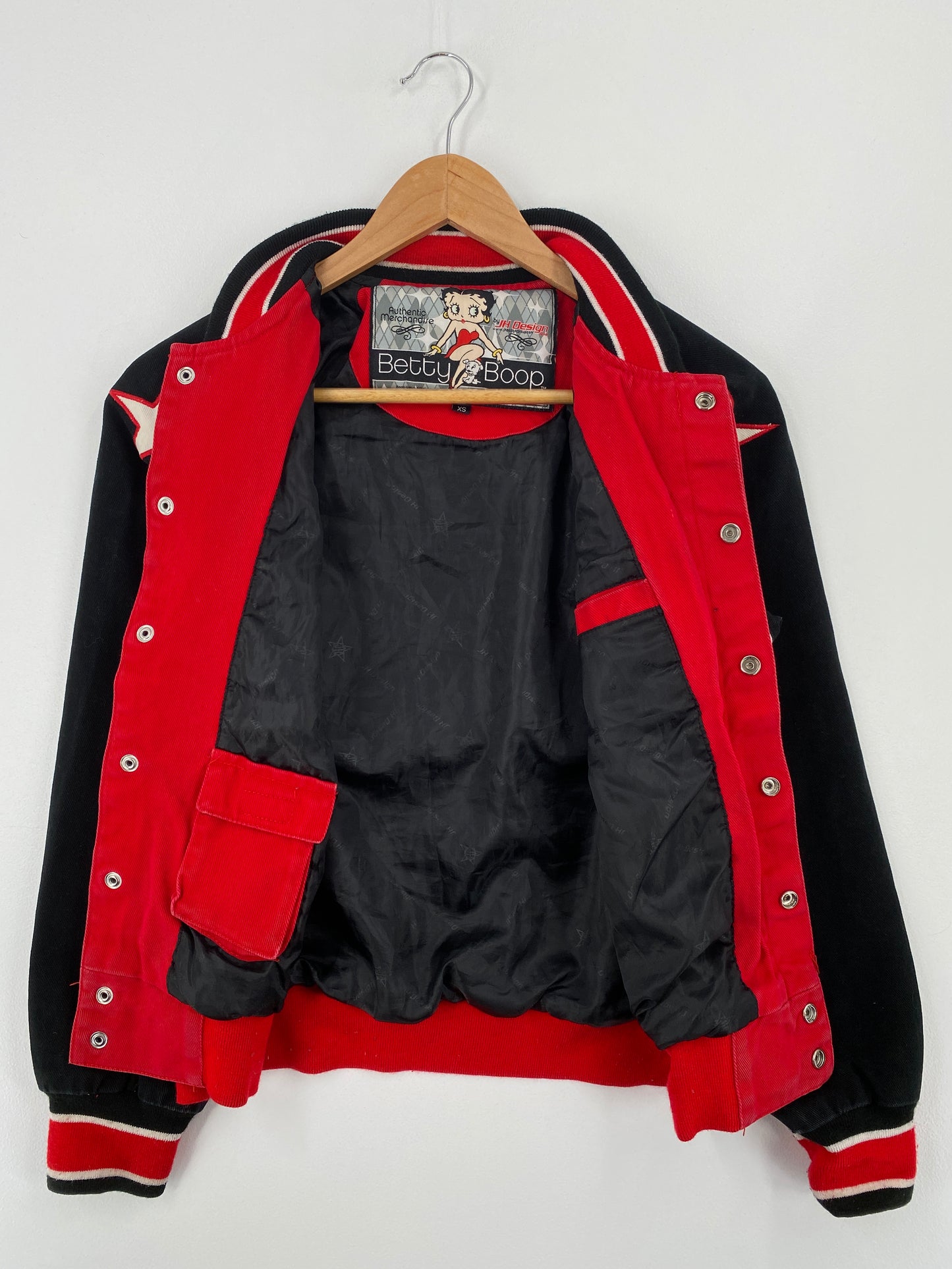 2007 BETTY BOOP Size Ladies XS Vintage Racing Jacket / A9041