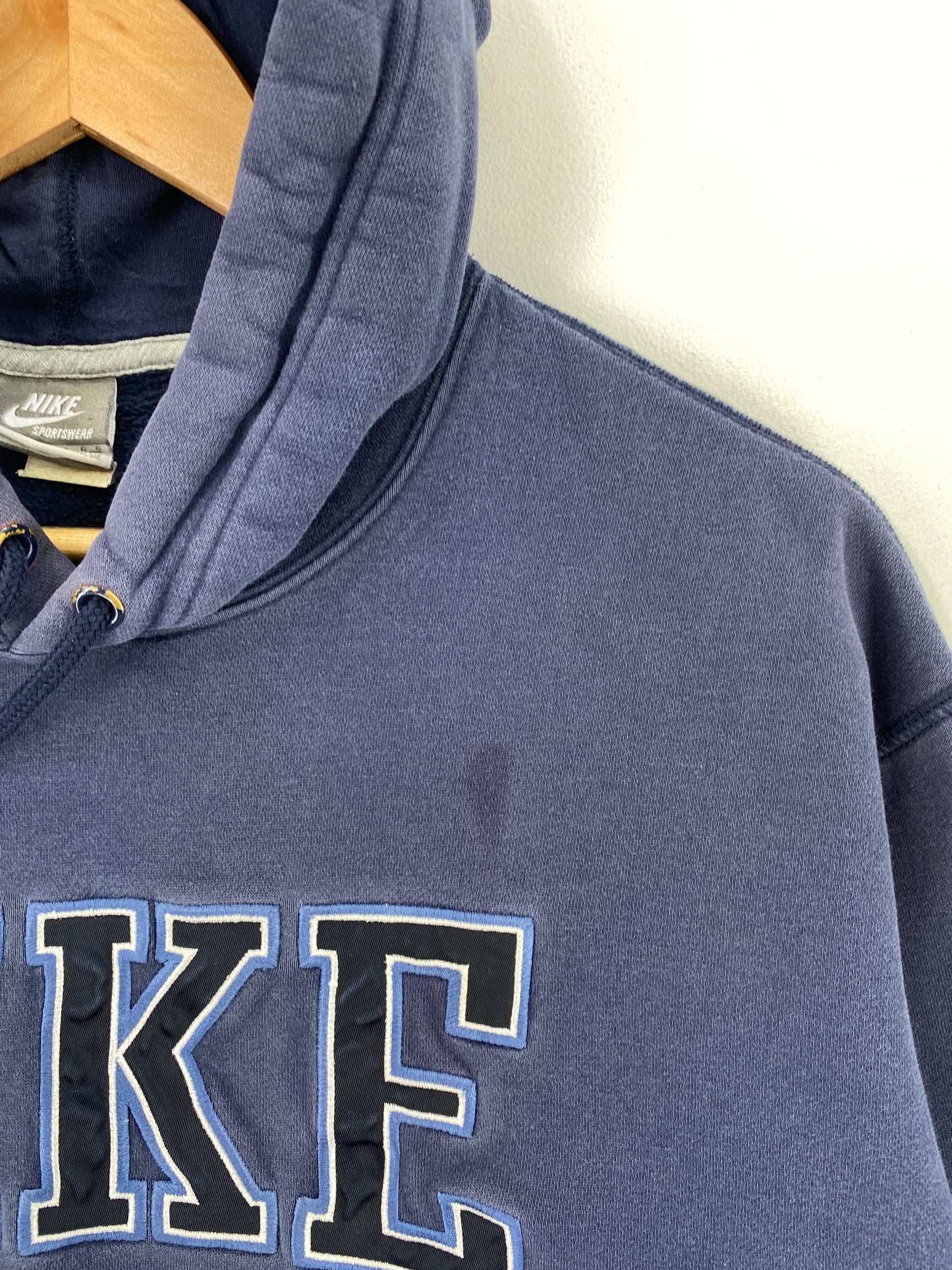 00' NIKE Size L Vintage Hoodie Sweat-Shirt / E1939S