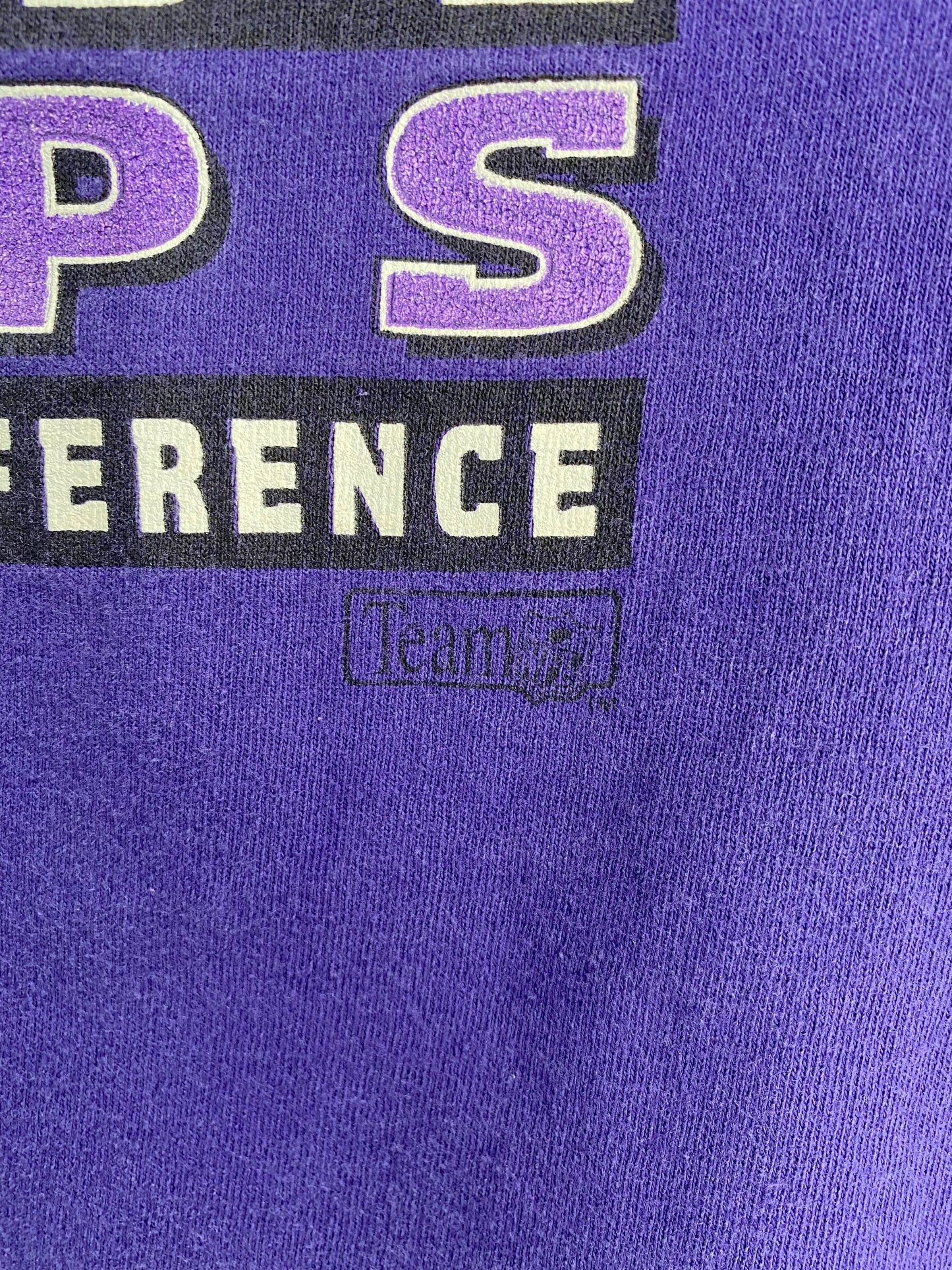 1992 STARTER x MINNESOTA VIKINGS Made in USA Size L Vintage NFL T-shirt / E1647T