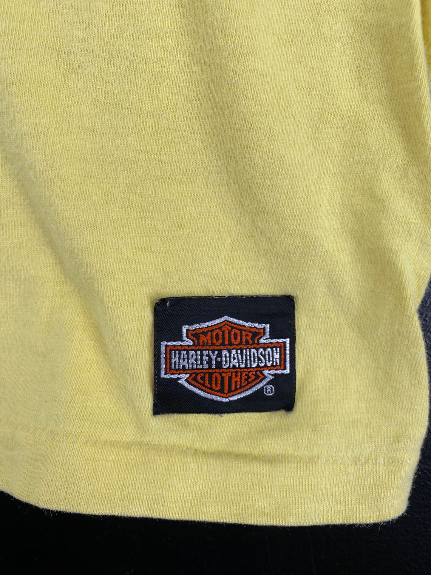 1989 HARLEY DAVIDSON Made in USA Size L Vintage T-Shirt / A5552