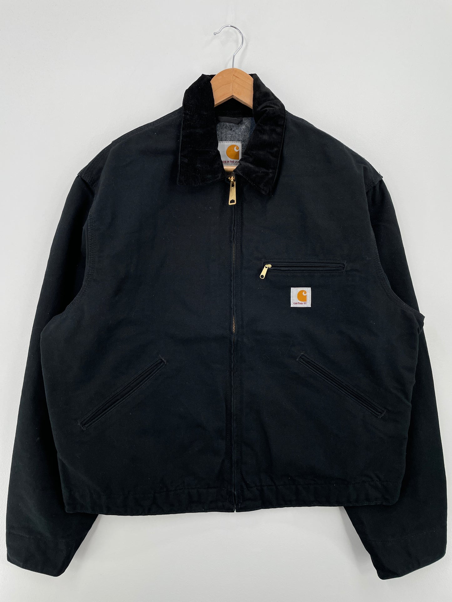 Vintage CARHARTT Size L Duck Zip-up Jacket / A8509