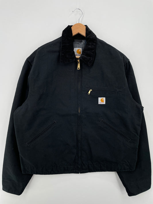 Vintage CARHARTT Size L Duck Zip-up Jacket / A8509
