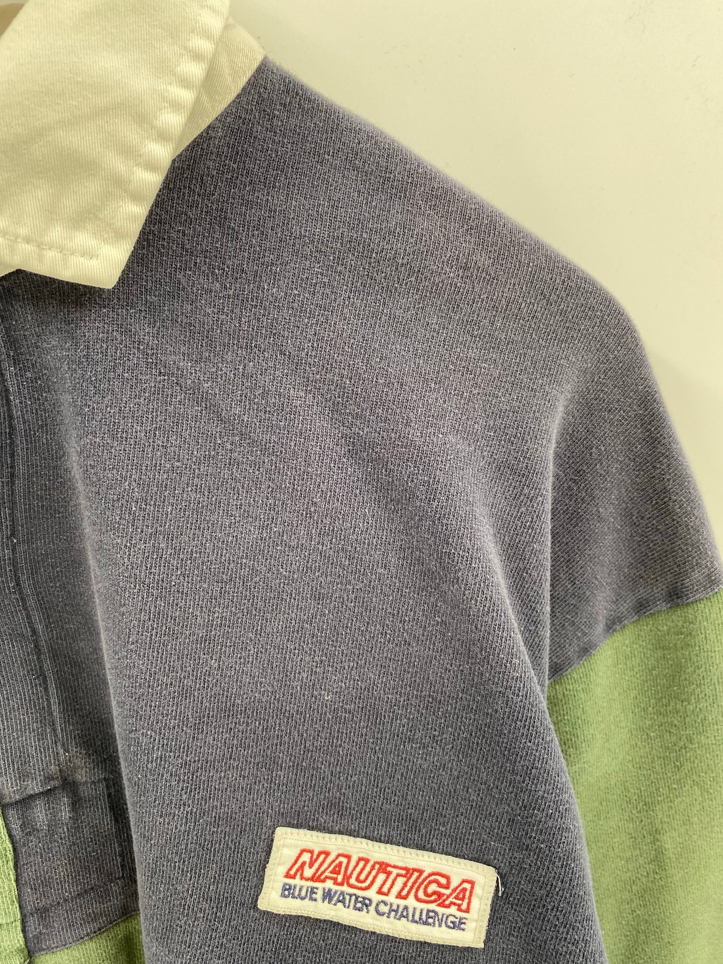 90’s NAUTICA Size L Rugby-Shirt / A7145