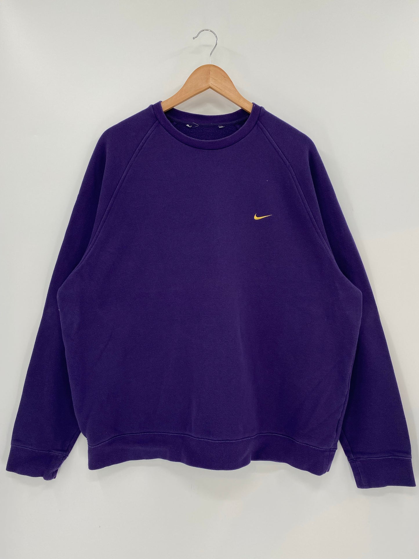 00’ NIKE MINI SWOOSH (No tag) Approx. Size XL Vintage Sweat-Shirt / K6341