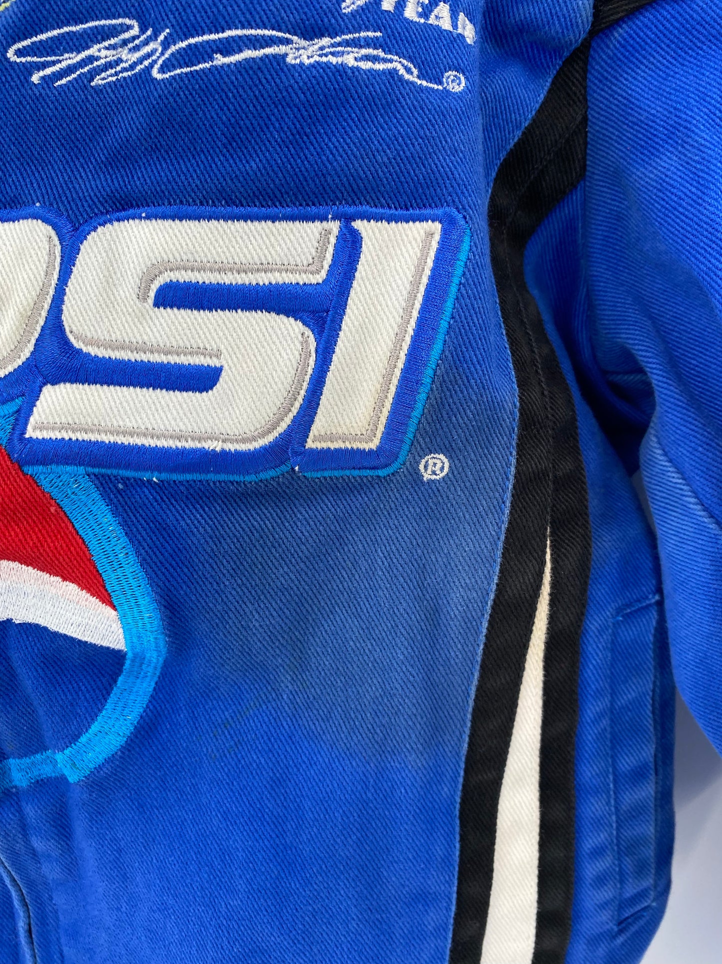 Vintage NASCAR PEPSI Size Ladies L Racing Jacket / K5595