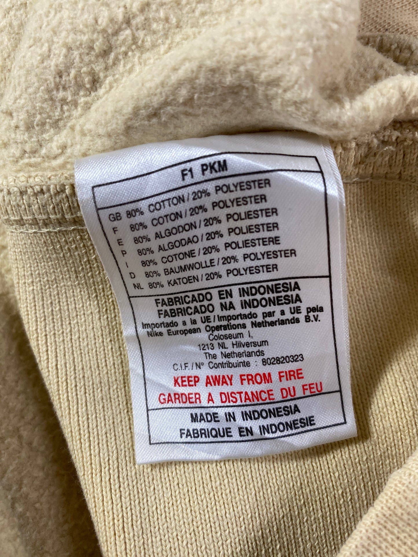 00’ NIKE MINI SWOOSH Size XL Vintage Sweat-shirt / K461