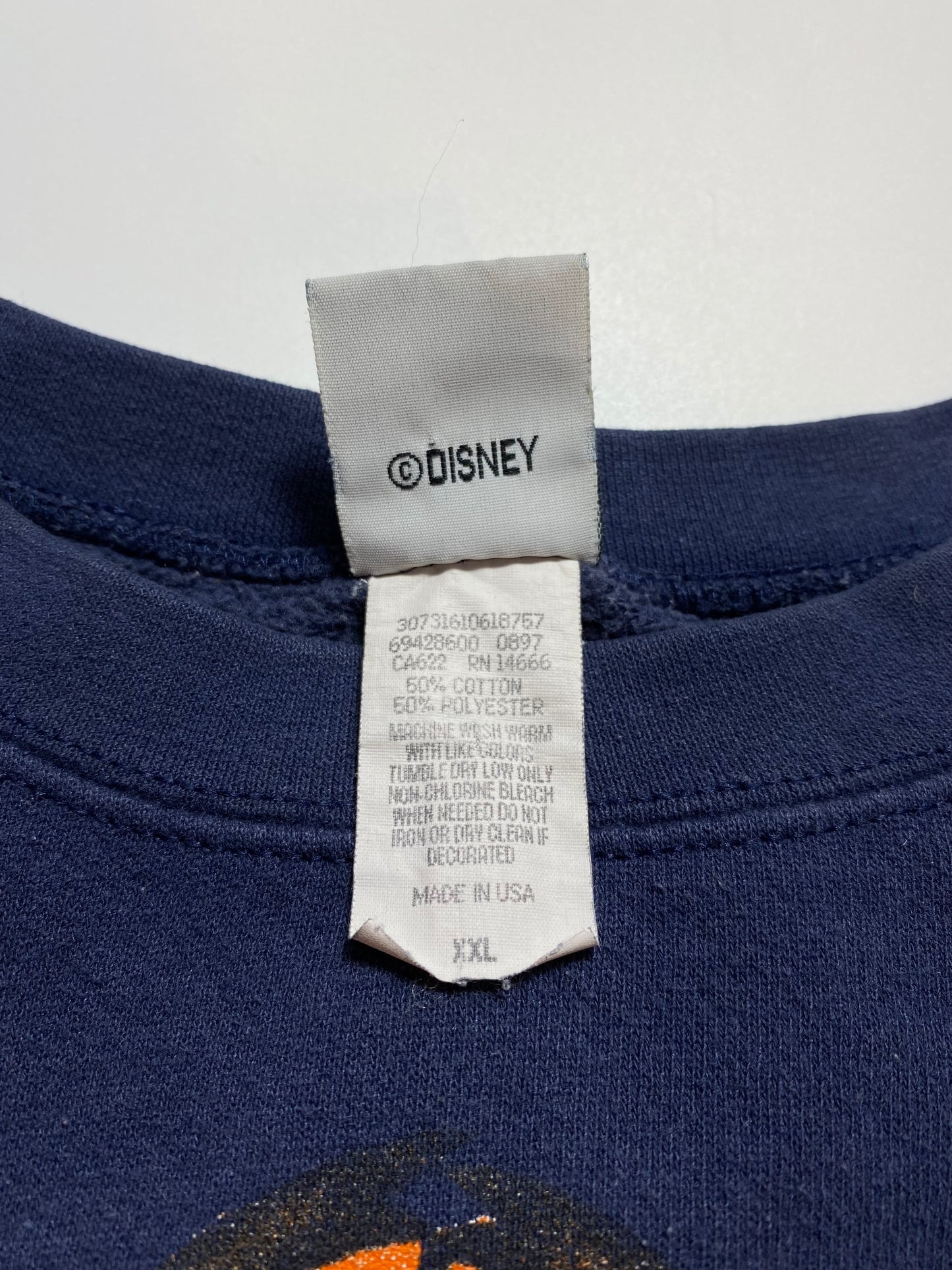 90’s DISNEY TIGGER Made in USA Size XXL Vintage Sweat-shirt / A8727