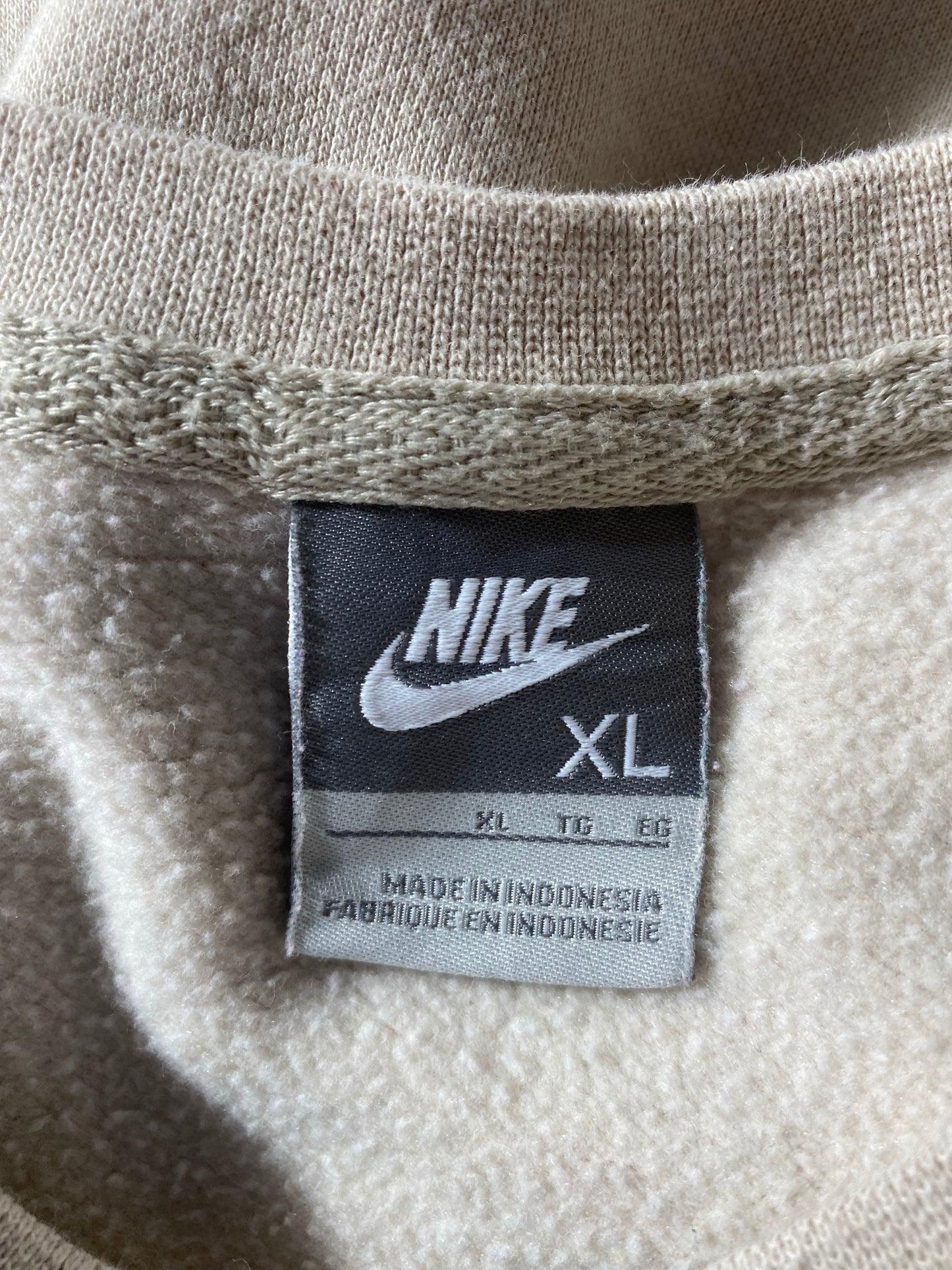 00' NIKE MINI SWOOSH Size XL Vintage Sweat Shirts / K5082