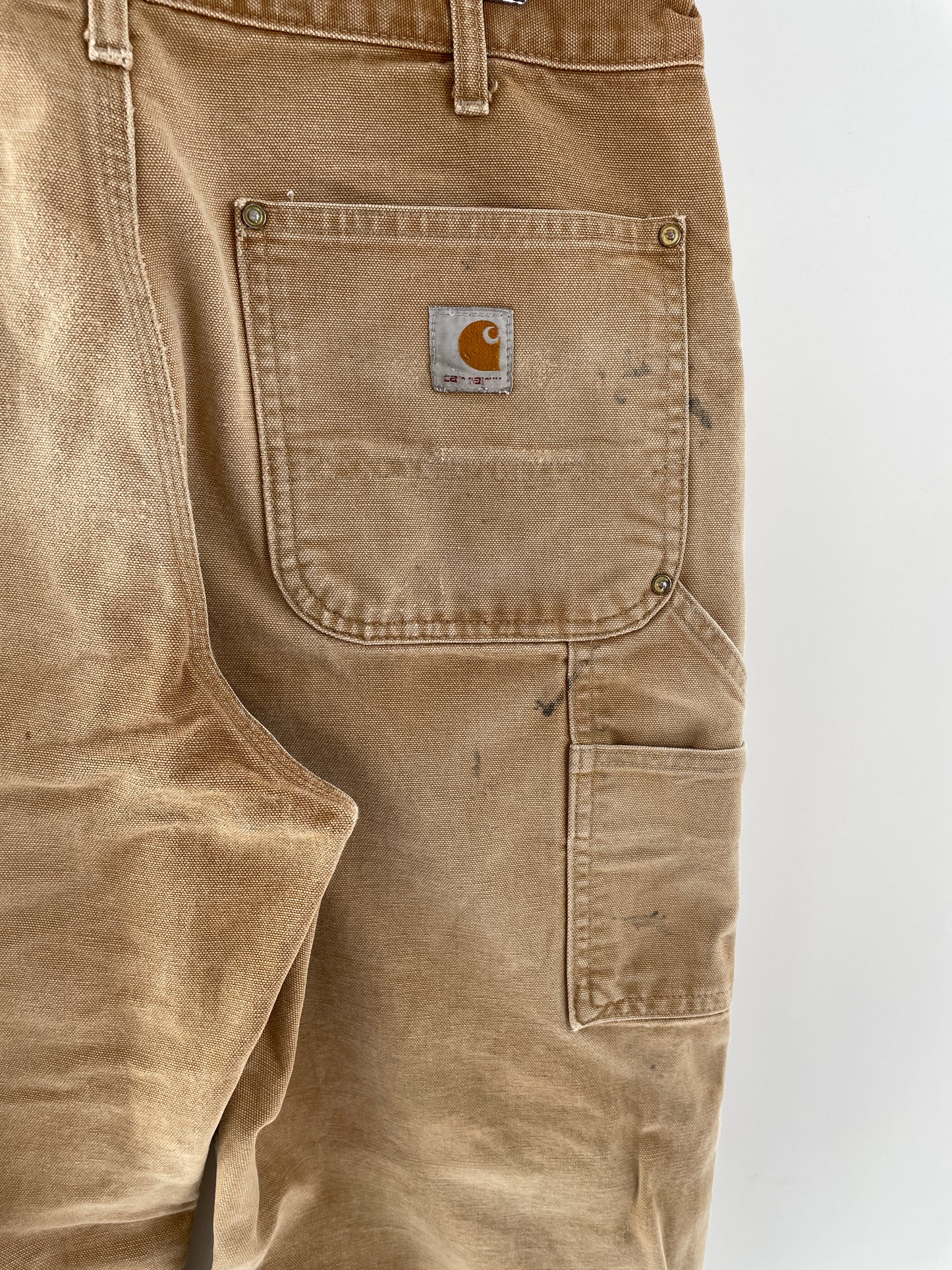 .Vintage CARHARTT Double Knee Made in USA Size W32xL28 Duck Pant / A8900