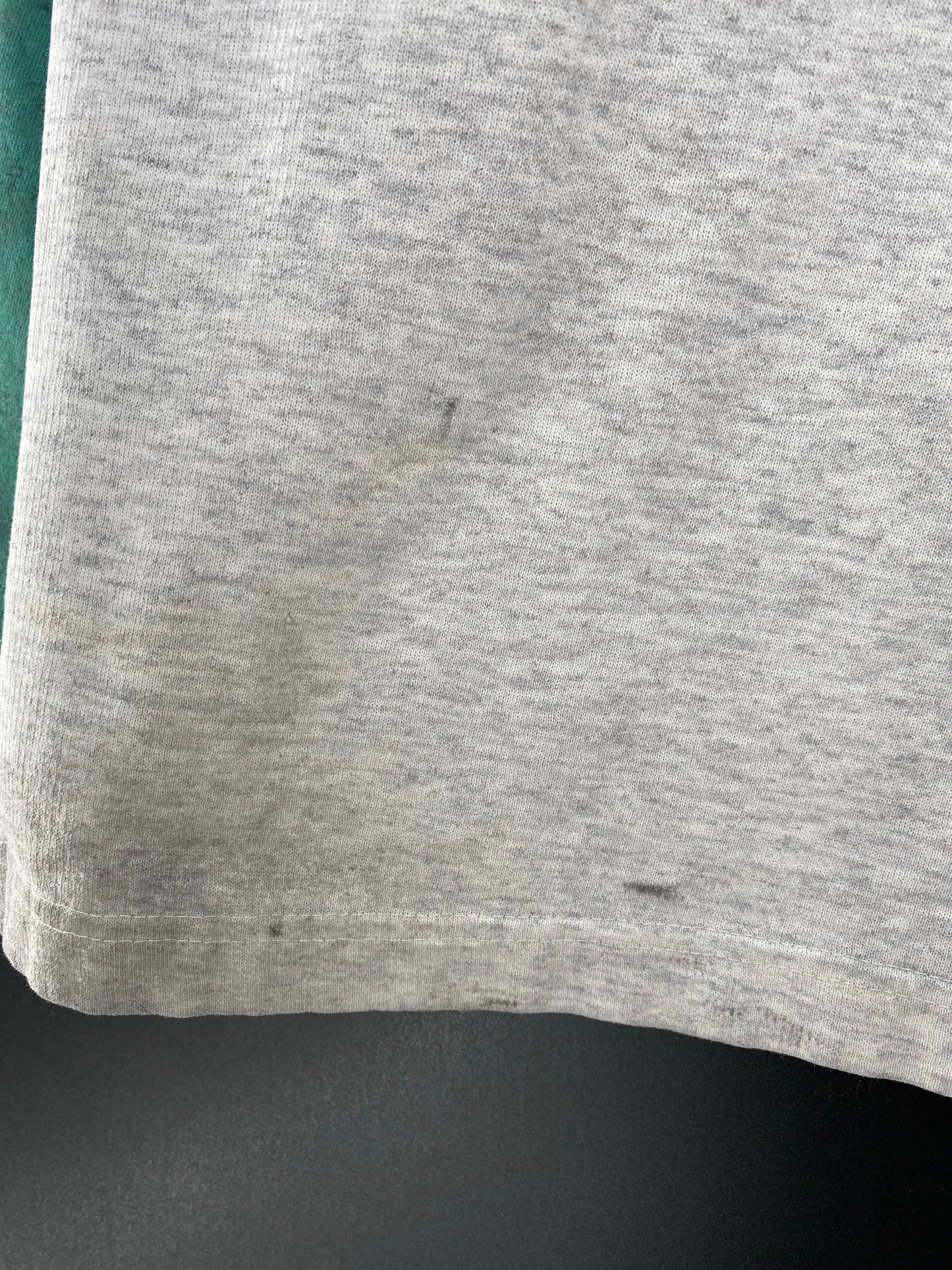 1993 ANAHEIM DUCKS MIGHTY Made in USA Size XL Vintage NHL Hoodie Long Sleeve T-Shirt /