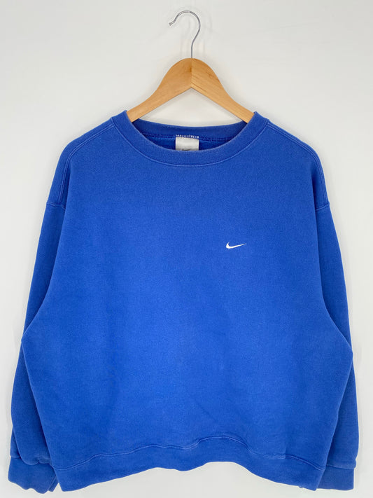 90’s NIKE MINI SWOOSH Size XL Vintage Sweat-shirt / K7550