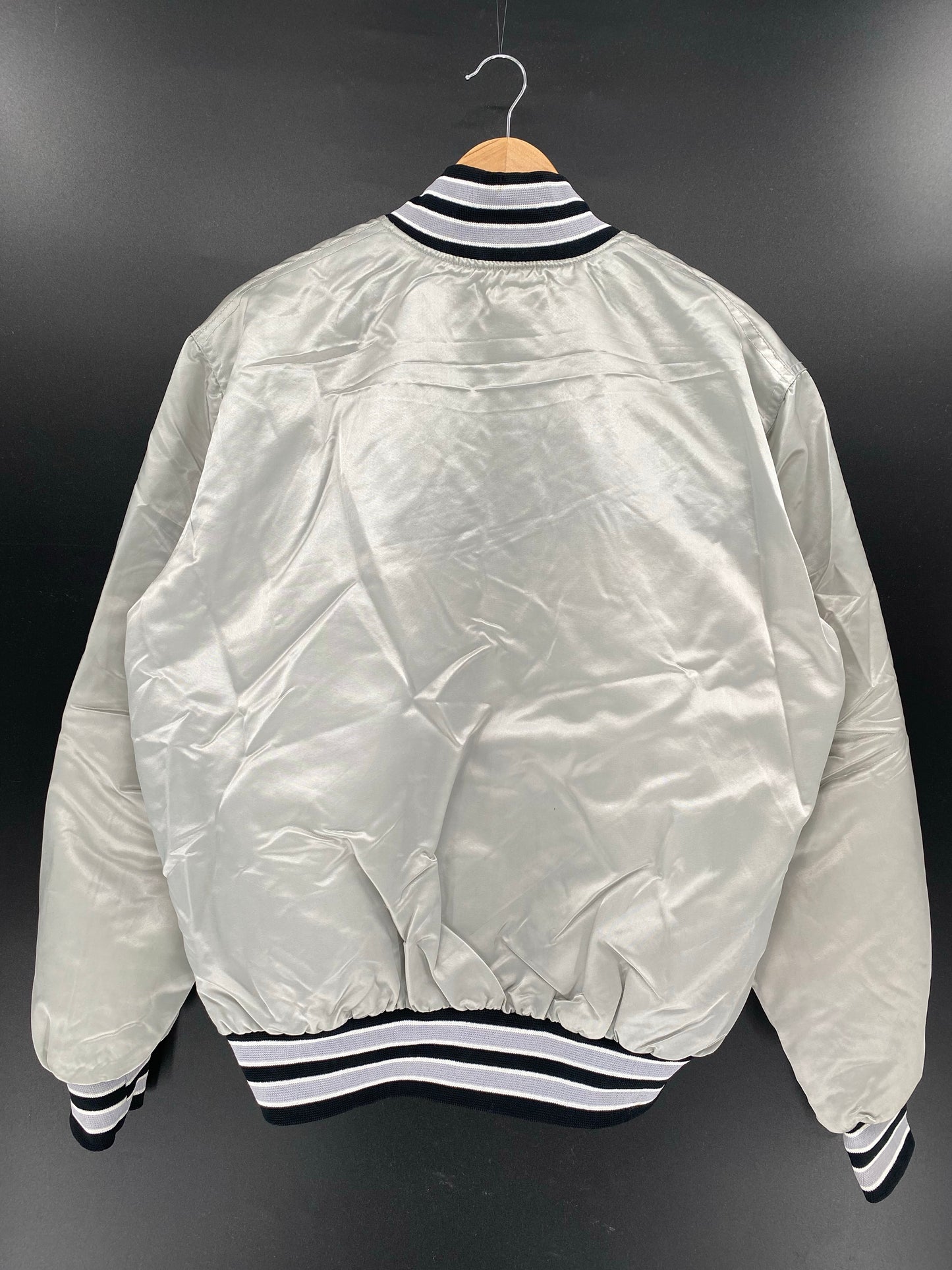 90’s RAIDERS Size L Vintage NFL Nylon Jacket / K4983