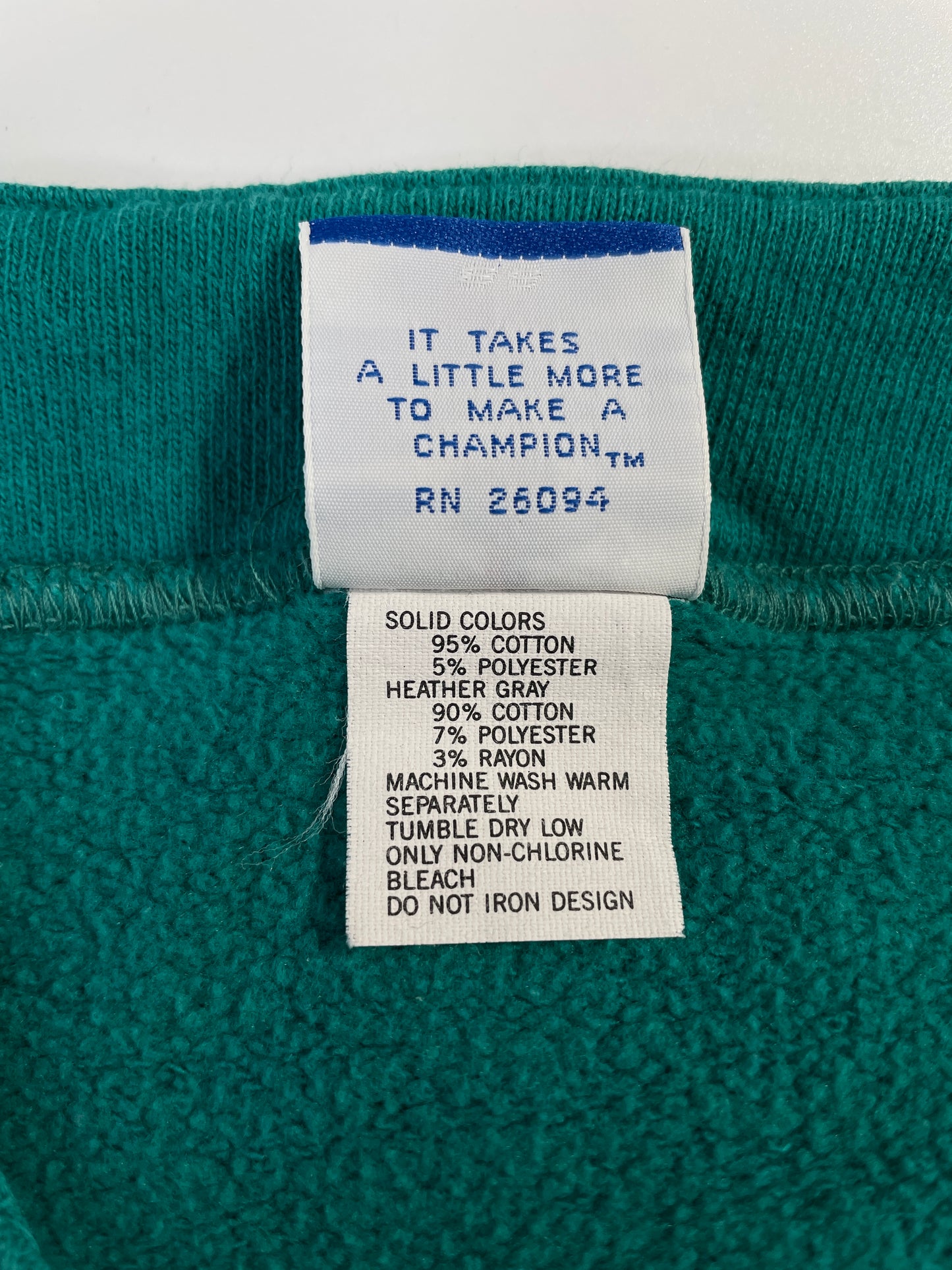 .90's CHAMPION Made in USA Size L Vintage Sweat Cardigan / E4279S