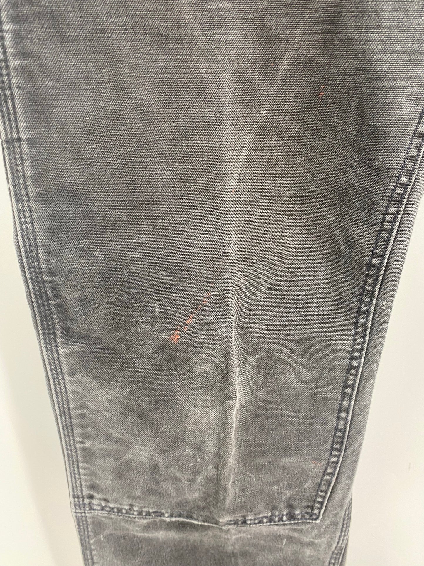90's CARHARTT Made in USA Size 34x32 Vintage Double Knee Duck Pants / K9454