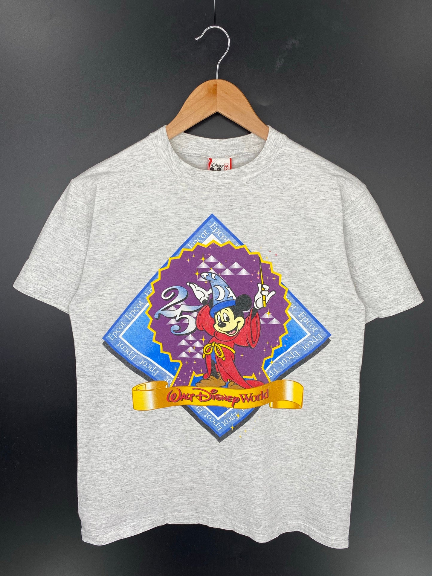 .90’s WALT DISNEY WORLD Made in USA Size M Vintage T-Shirt / A9725