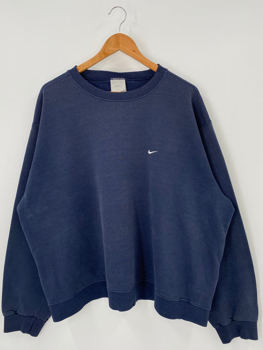 90’s NIKE MINI SWOOSH Size XXL Vintage Sweat-Shirt / K4447