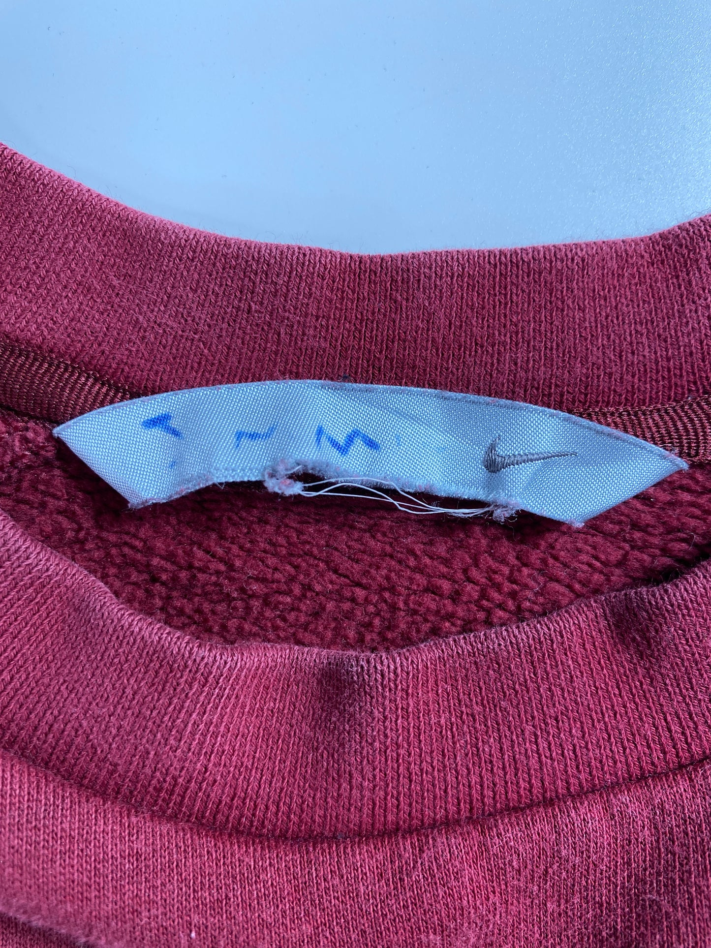 00' NIKE MINI SWOOSH Size No Tag (Approx.M) Vintage Sweat-shirt / A3384