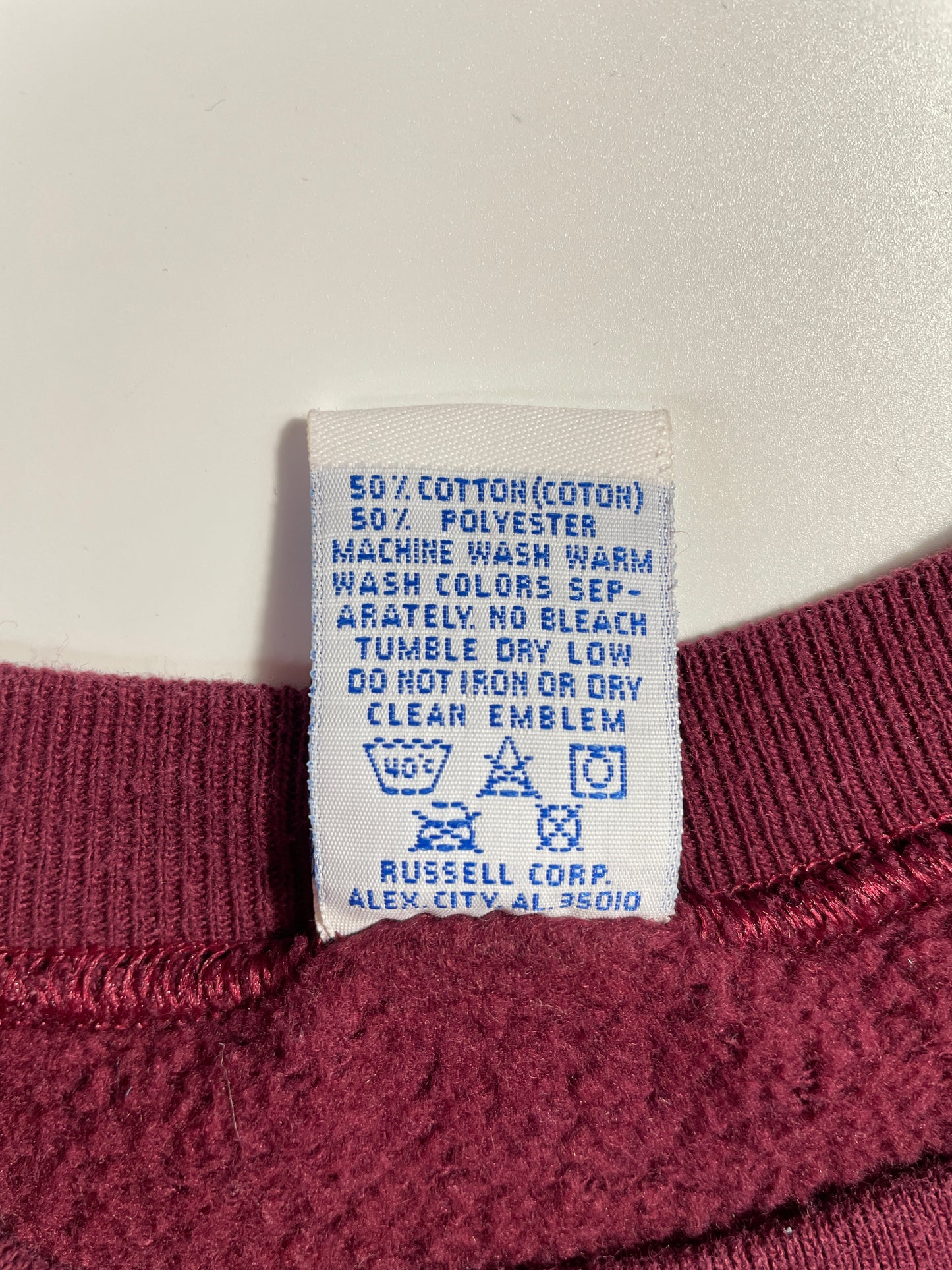 90's RUSSELL x FLORIDA ST. SEMINOLES Made in USA Size XL Vintage College Sweat-Shirt / E1268S