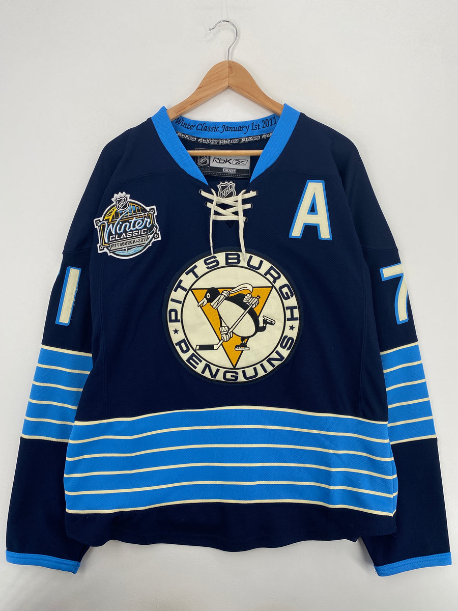 Evgeni Malkin Pittsburgh Penguins 2011 winter classic jersey Size