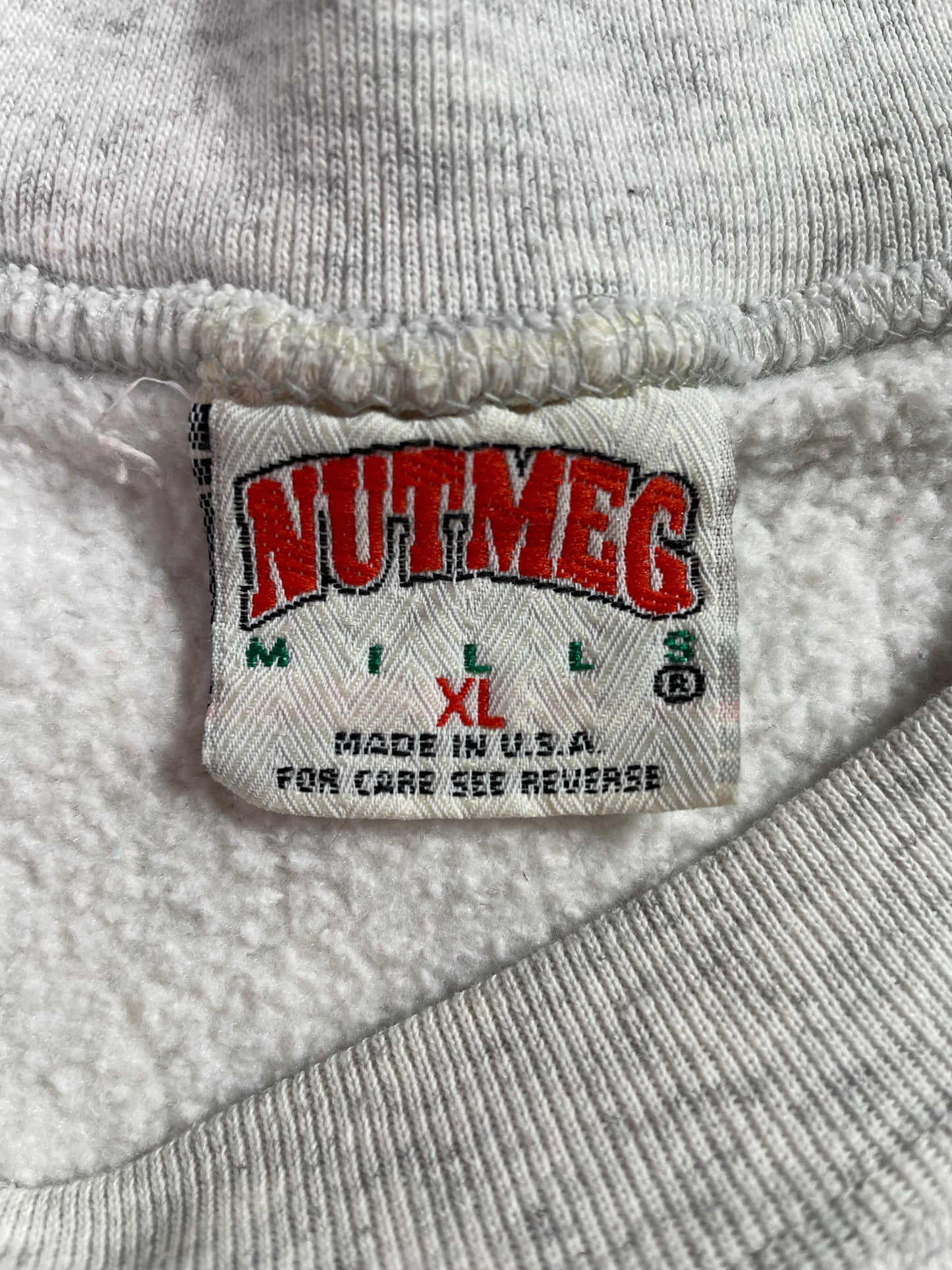 1993 JACKSONVILLE JAGUARS Made in USA Size XL Vintage NFL Sweat-Shirt / E5824S