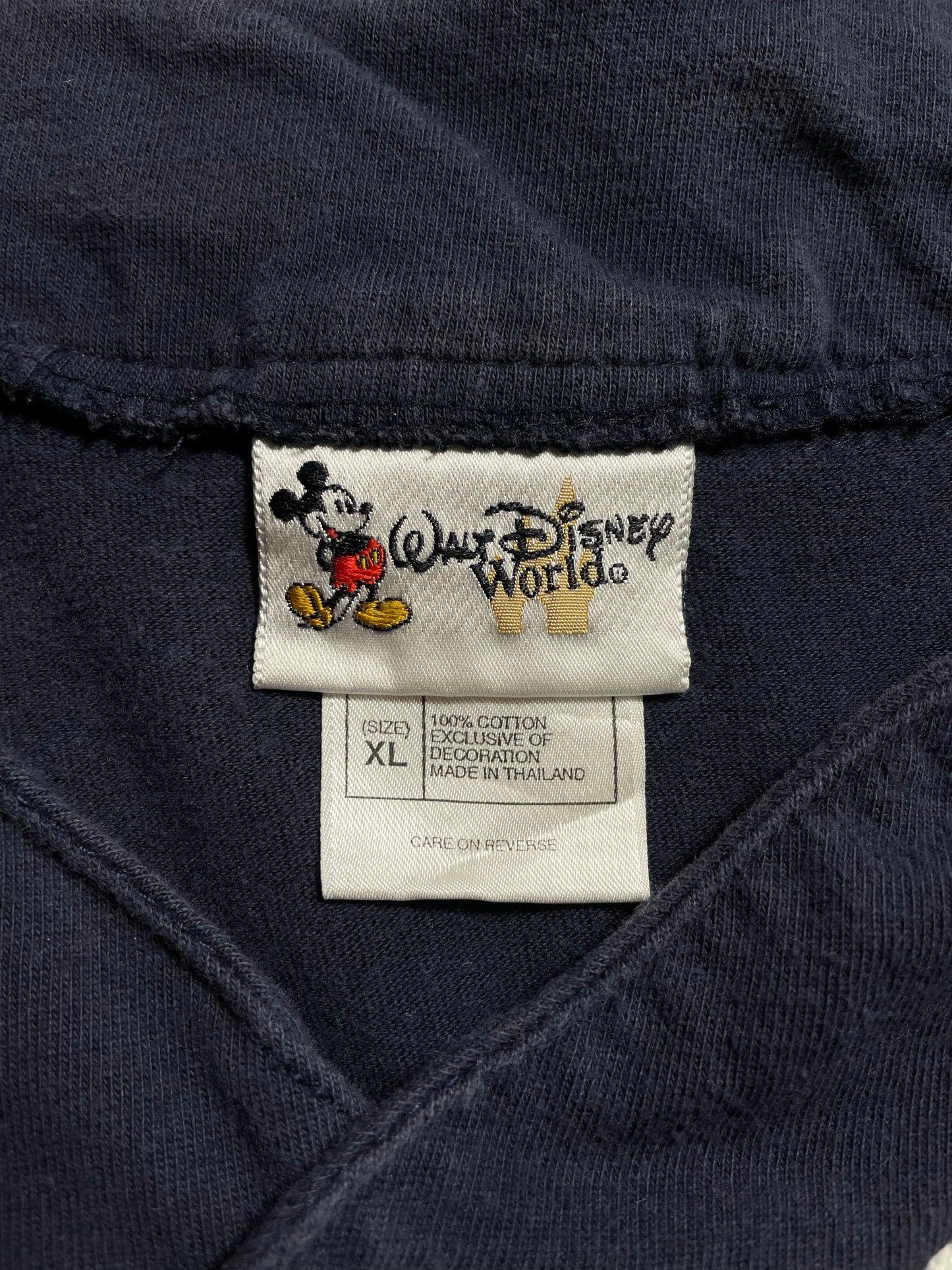 00' DISNEY GOOFY Size XL Vintage Botton down T-Shirt / K9784