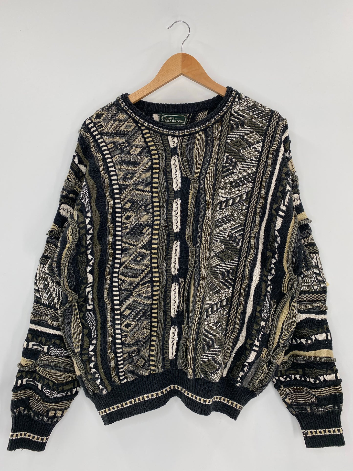 Vintage 3D COOGI- Style Size L Knit Sweater / K4226