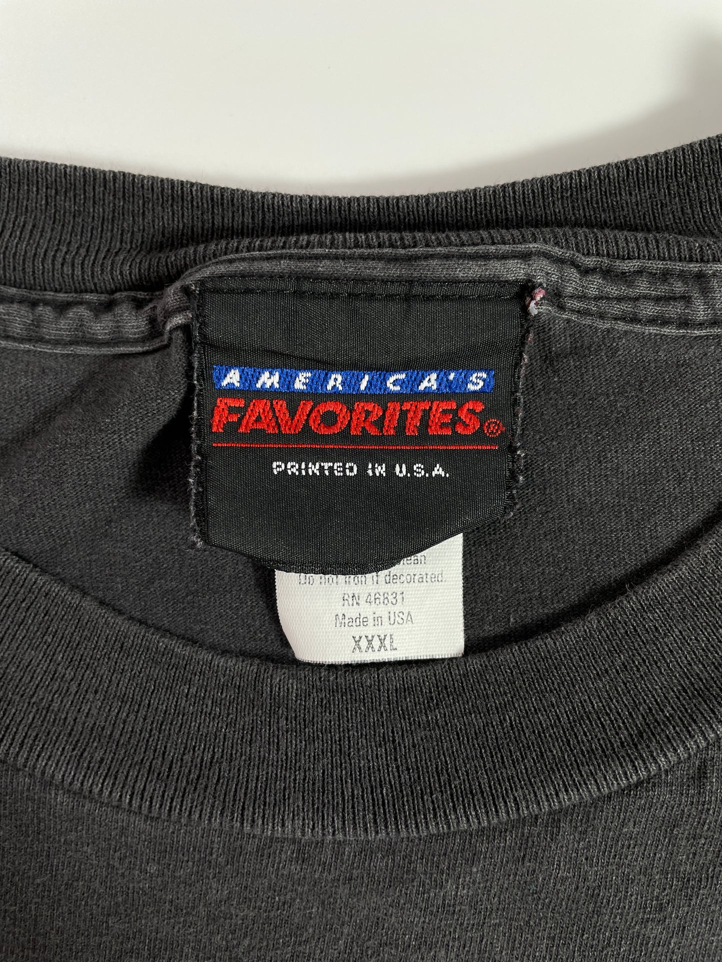 1992 LOONY TUNES TAZ x CHICAGO BEARS Made in USA Size XXXL Vintage NFL T-shirt / A4155