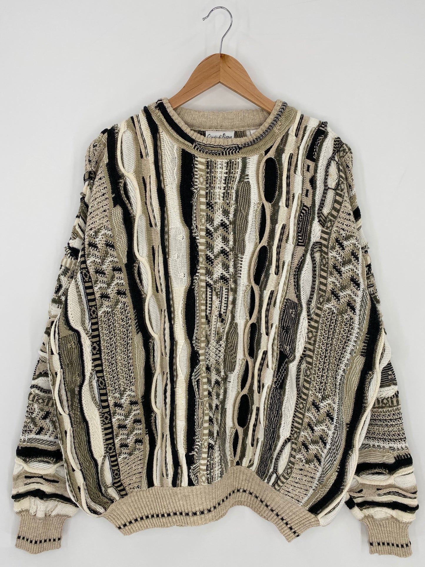 Vintage 3D COOGI- Style Size XL Knit Sweater / K6230
