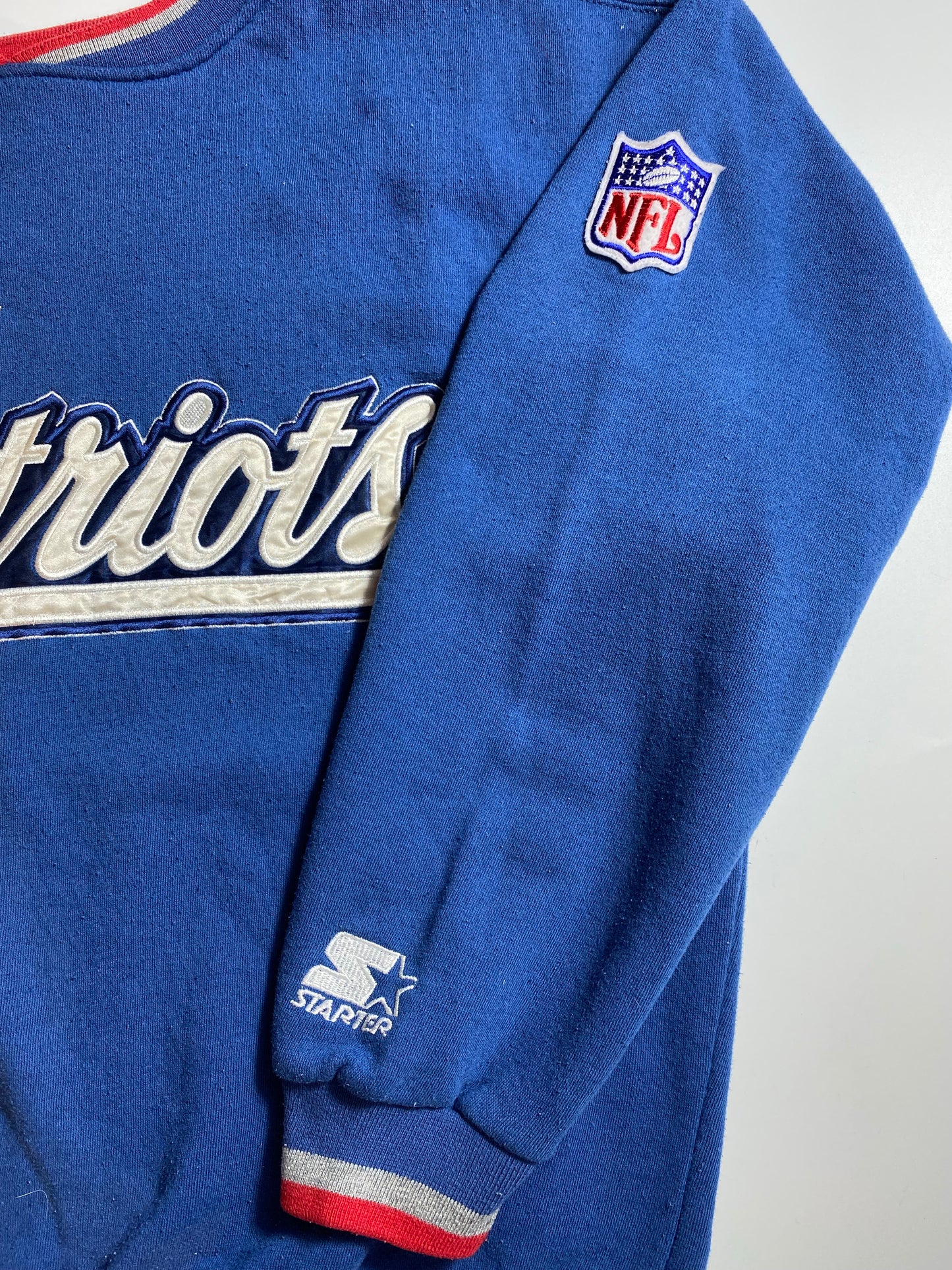 90’s STARTER x NEW ENGLAND PATRIOTS Size M NFL Sweat - Shirt/ K5881