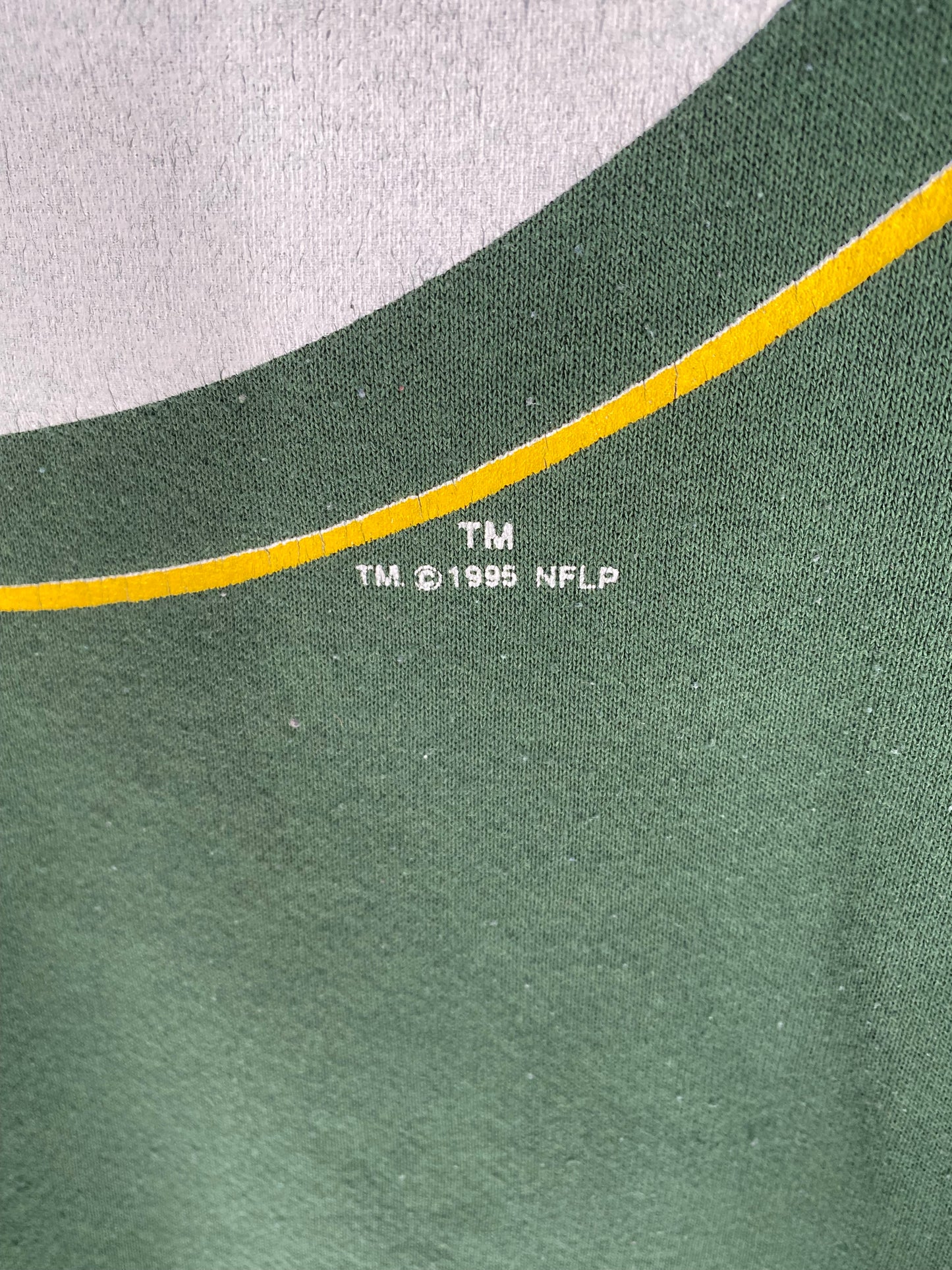 1995 GREEN BAY PACKERS Made in USA Size XXXL Vintage NFL Sweat - Shirt/ K6452