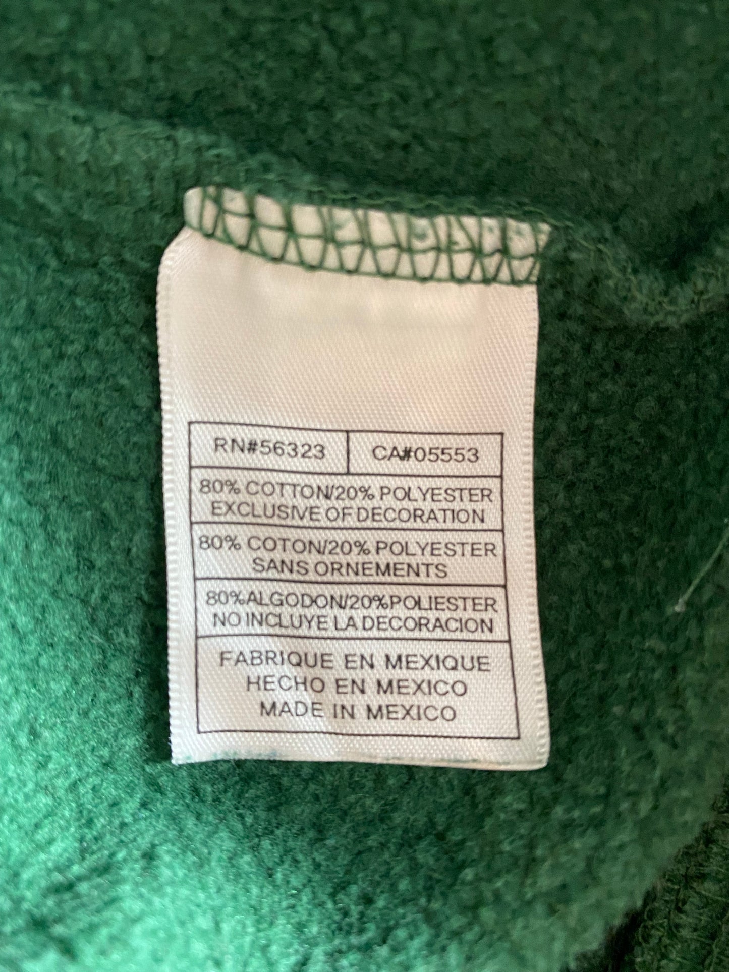 00' NIKE MICHIGAN STATE SPARTANS Size M Vintage Hoodie Sweat-shirt / K4255