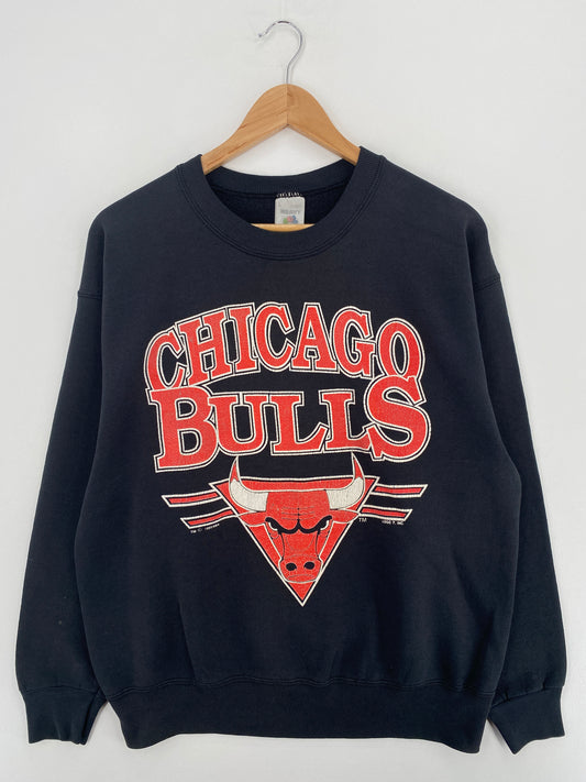 1990 CHICAGO BULLS Made in USA Size L Vintage NBA Sweat-Shirt / A5340