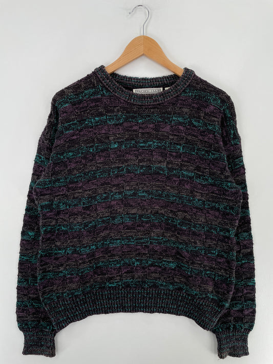 Vintage COOGI Style Size M Cotton Knit Sweater / E4570K