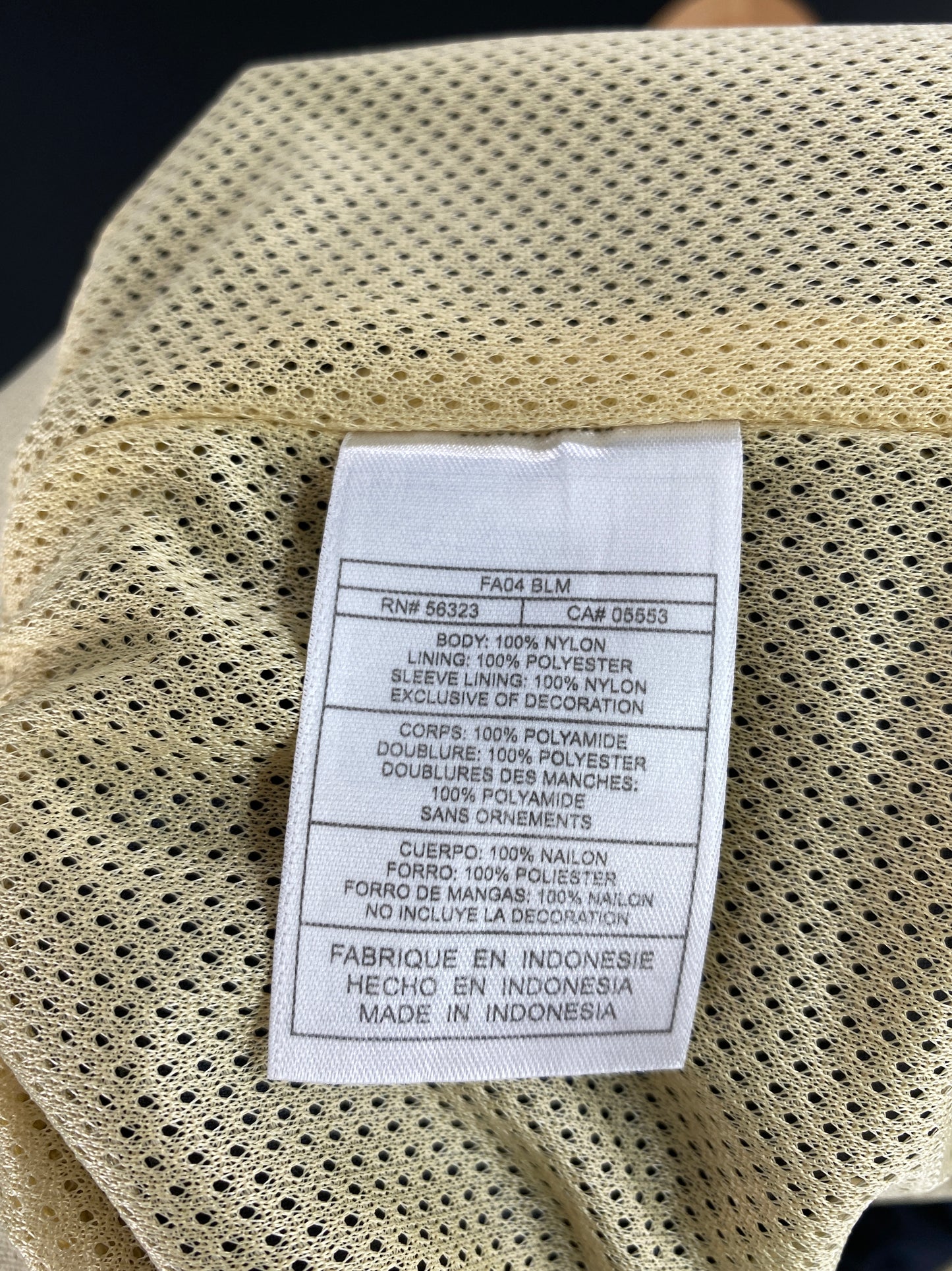 00' NIKE PURDUE Size XL Vintage College Nylon Jacket / A5286