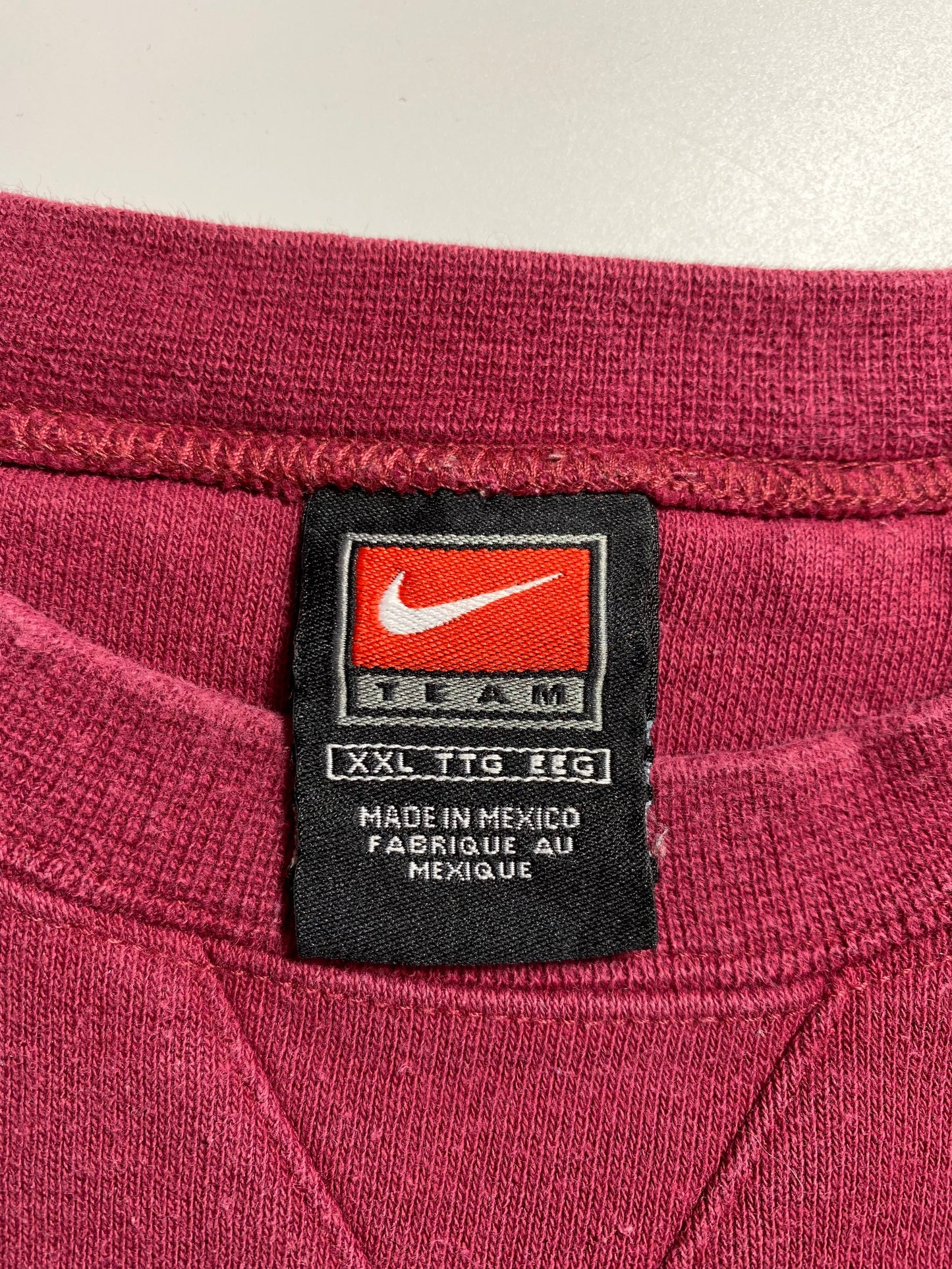 00’ NIKE MINI SWOOSH Size XXL Vintage Sweat-shirt / A8366