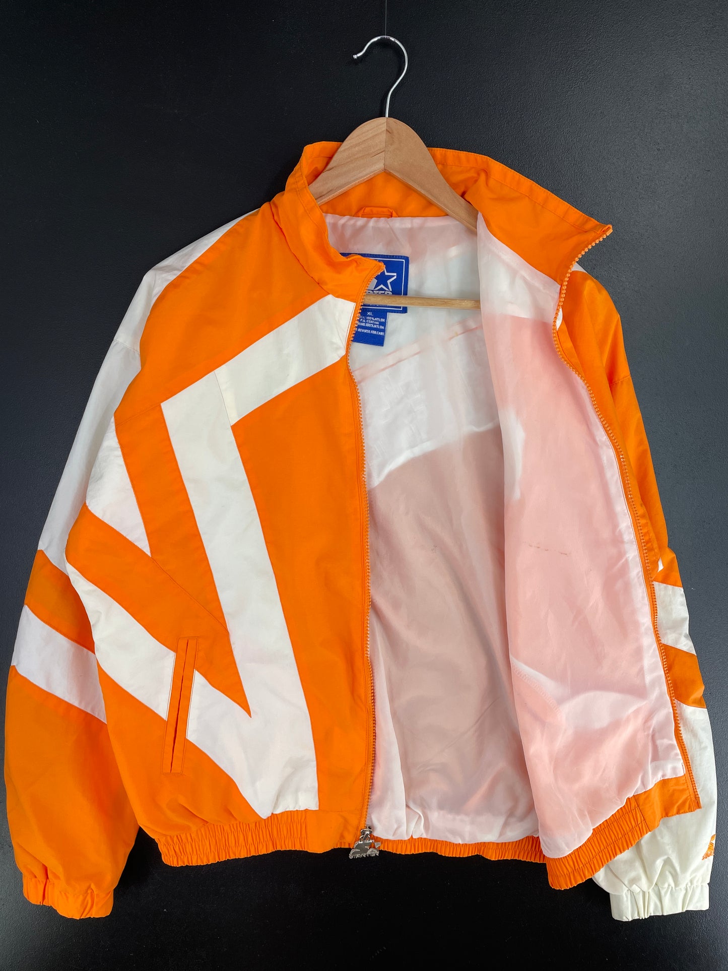 90’s STARTER x TENNESSEE Size XL Vintage College Nylon Jacket / A9809