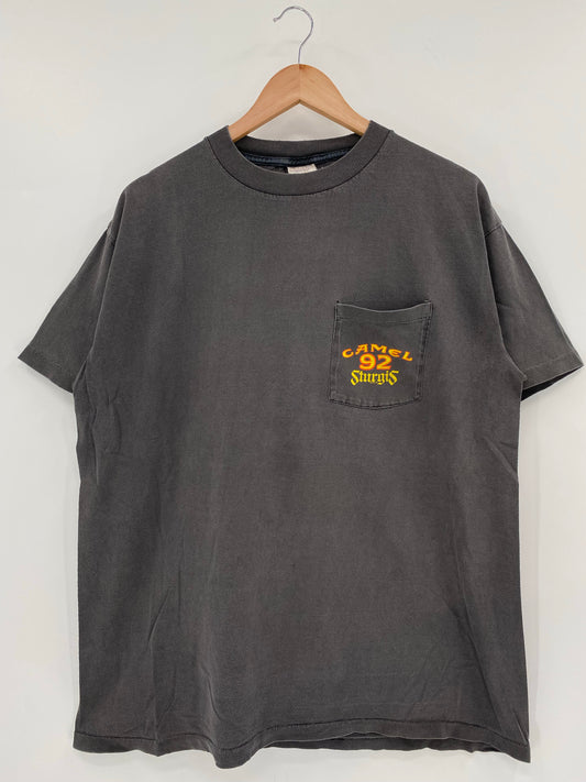 1992 CAMEL Made in USA Size XL Vintage T-Shirt / K6619