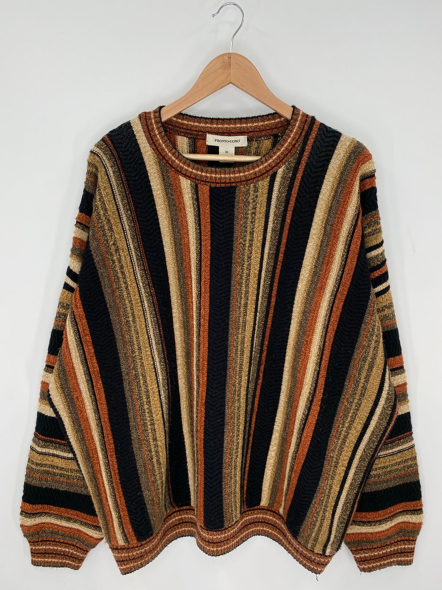 Vintage 3D COOGI- Style Size XXXL Knit Sweater / K9216