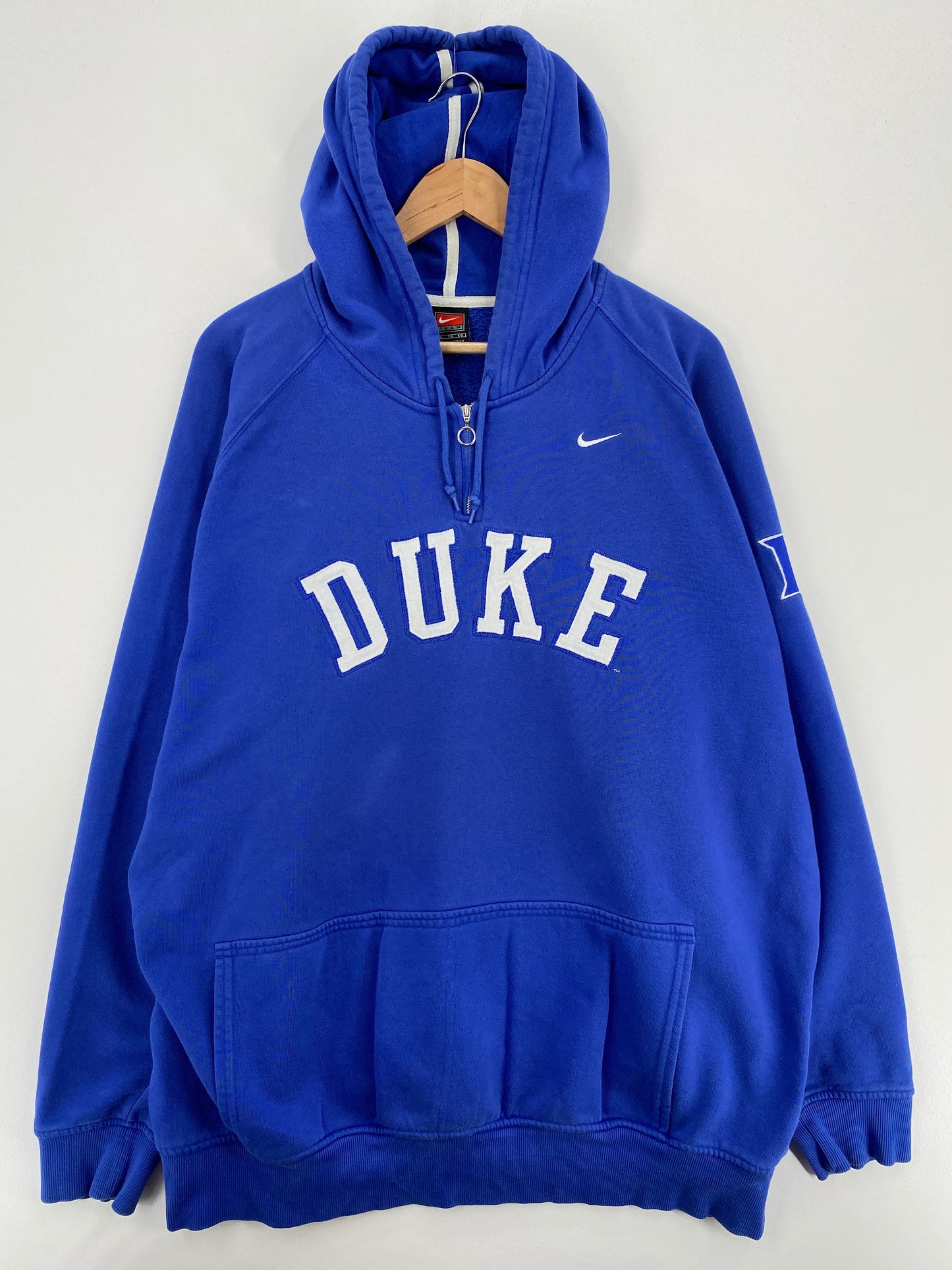 00' NIKE x DUKE UNIVERSITY Size XL Vintage College Hoodie Sweat-Shirt / A5950