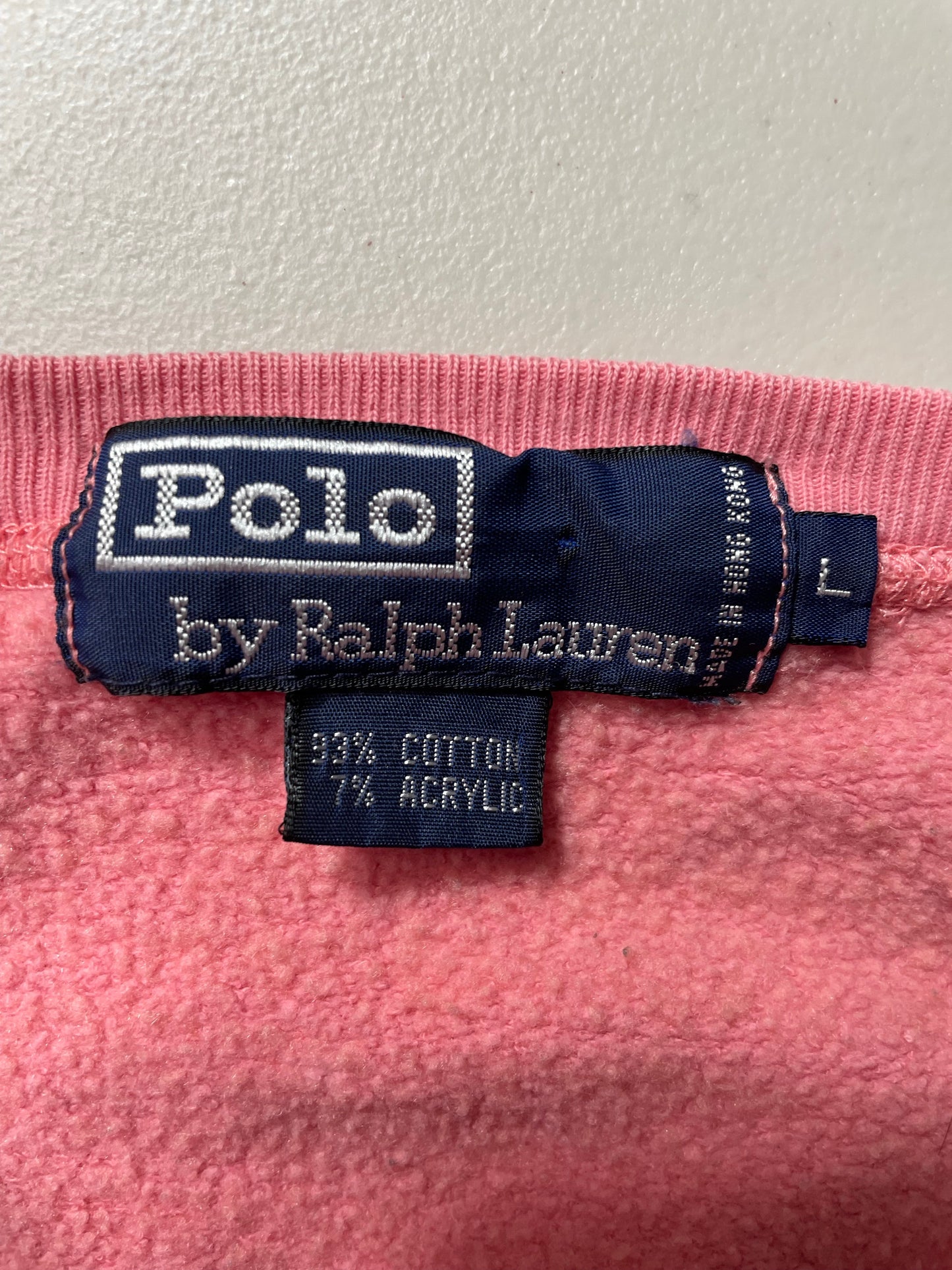 90’s POLO RALPH LAUREN Size L Vintage Sweat-shirt / A8245